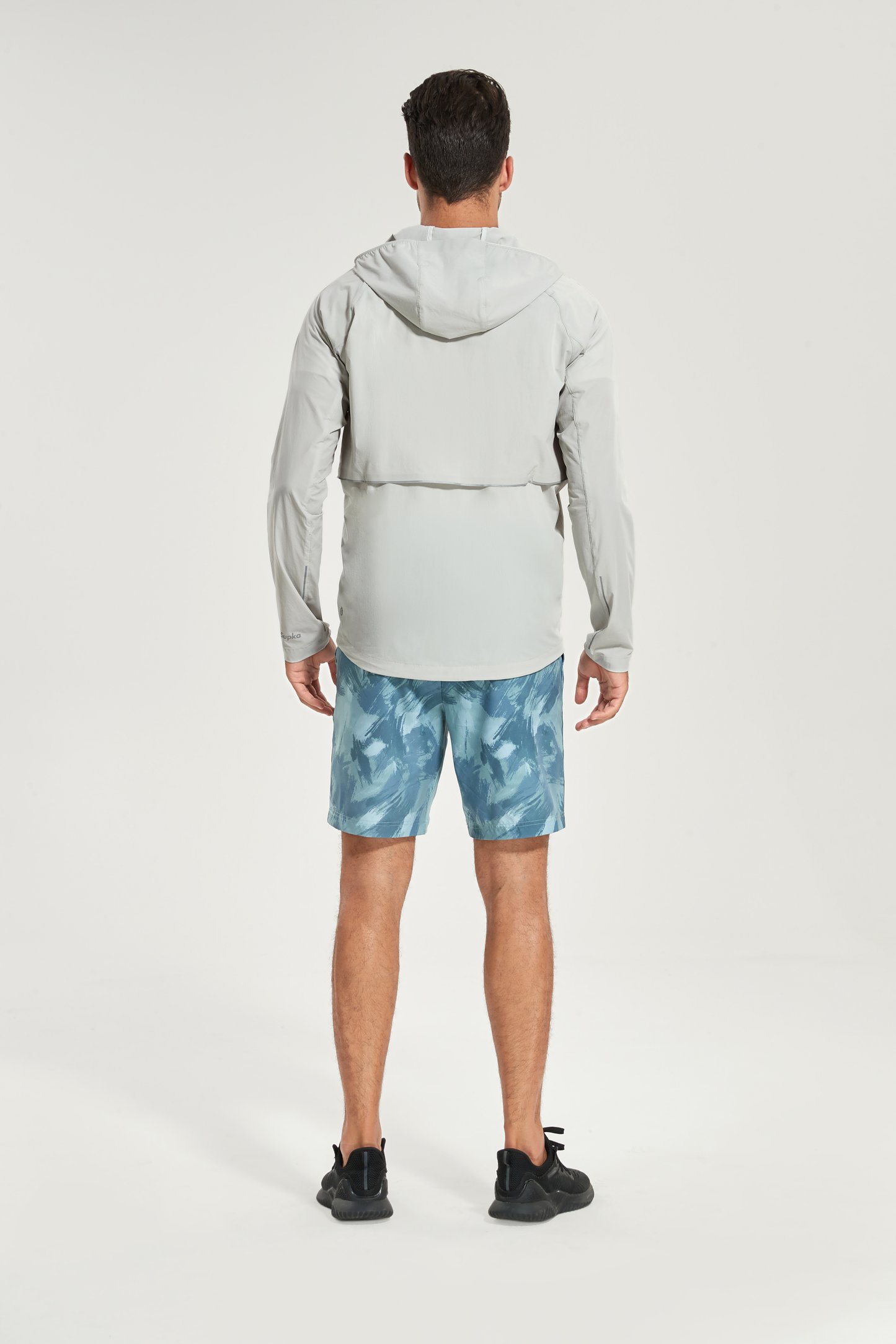 フィットネスウェア | ZIPパーカー＆ハーフパンツ