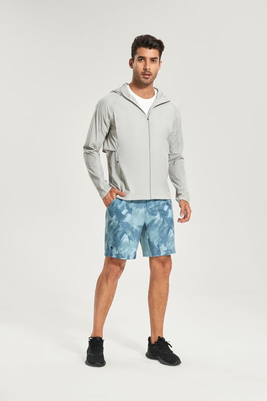 フィットネスウェア | ZIPパーカー＆ハーフパンツ