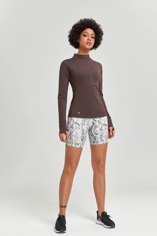 フィットネスウェア | ZIPジャージ