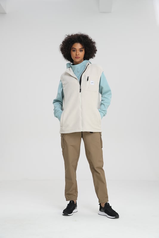 アウトドアウェア | 3点セット（長袖フリース・ベスト・パンツ）