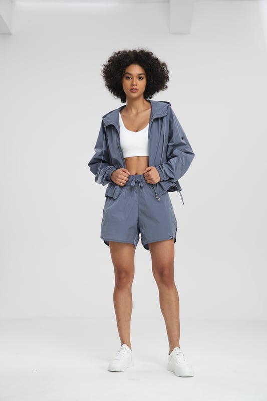 スポーツウェア | 3点セット（ZIPパーカー・スポーツブラ・ショートパンツ）